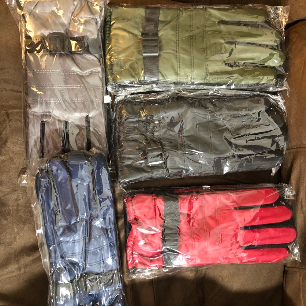 Men's Winter Gloves - One Size- Waterproof